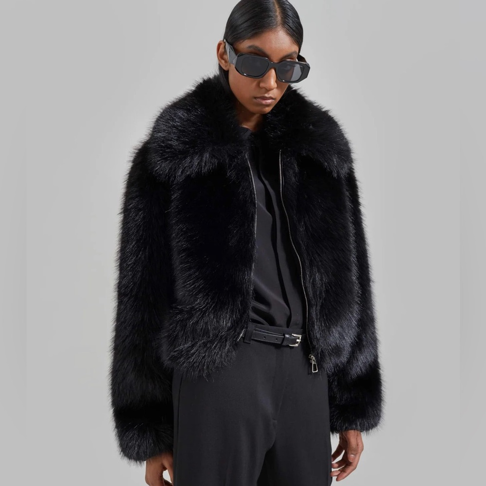 The Frankie Shop Hope Faux Fur Jacket